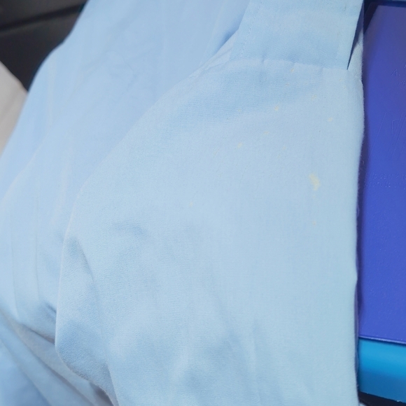 Pilot Uniform Men's Blue Short Sleeve Shirt The Aviator By Van Husen - Picture 6 of 6